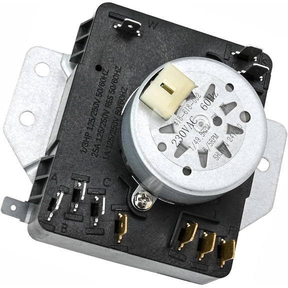 Upgraded W10185982 WPW10185982 Dryer Timer Compatible with Whirlpool,Maytag,Kenmore,Admiral,Crosley,Inglis,Magic Chef,Norge,Roper Replacement for AP6016541,PS11749831,1546812,WPW10185982VP