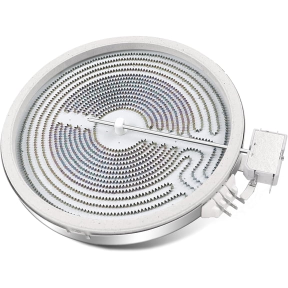 Upgraded WB30T10133 9 inch Dual Radiant Stove Top Heating Element, a replacement part for GE glass cooktop electric stoves