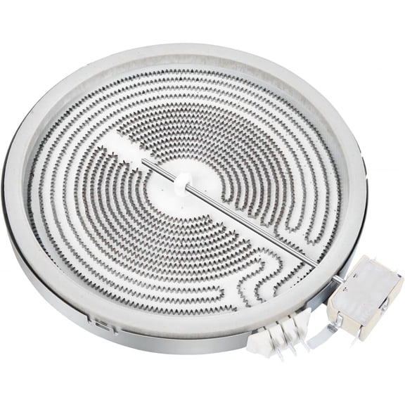 Upgraded WB30X24111 9 in Dual Range Surface Element, GE Compatible Glass Cooktop Replacement Part Replaces WB30T10133, AP5989975, 4465256