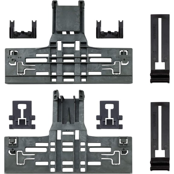 Upgraded WPW10546503 Dishwasher Top Rack Adjuster Compatible with Kitcheneaid Dishwasher Parts Upper Rack, Includes W10546503 W10195840 W10195839 W10250160 Part for kenmore Dishwasher, 8 PCS