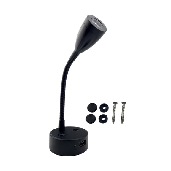 Upgraded Wall Lamps 12-24V TouchS Dimming LED Reading Light with Cooling Base for Boats Truck Motorhome Yachts Cabin