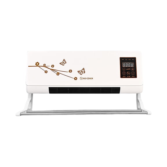 Upgraded Wall Mounted Air Conditioner - Built-in Rechargeable Battery | Portable Compact Design | Perfect for Home Travel | for Daily Household Use | Family Favorite Choice A
