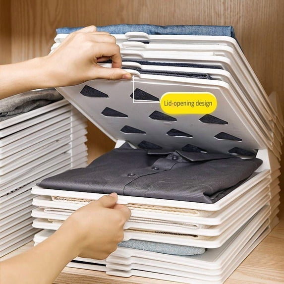 Upgraded Wardrobe Storage Artifact Clothes Arrangement Layered Partition Multi-layer Shelf Bedroom Wardrobe Clothes Layered Storage I
