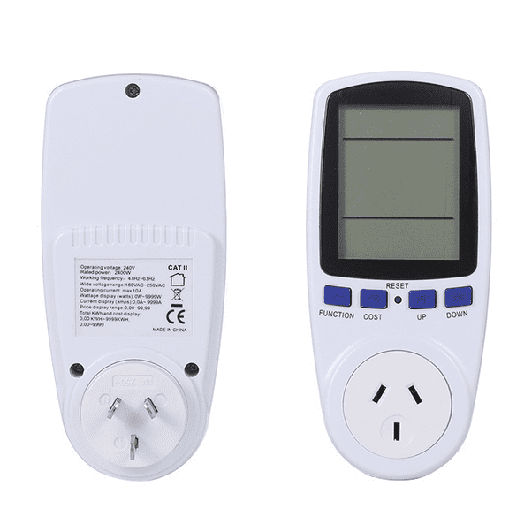 Upgraded Watt Power Meter - Upgraded Watt Power Meter Plug Home Electrical Usage Monitor Consumption, Energy Voltage Amps Kill Tester