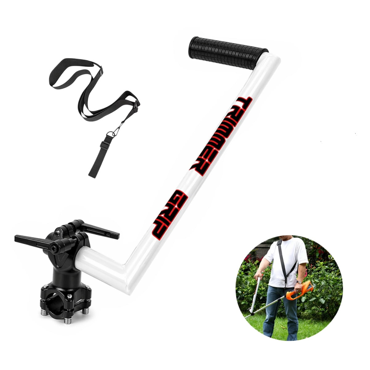 Upgraded Weed Eater Handle, String Trimmer Handle Extension with ...