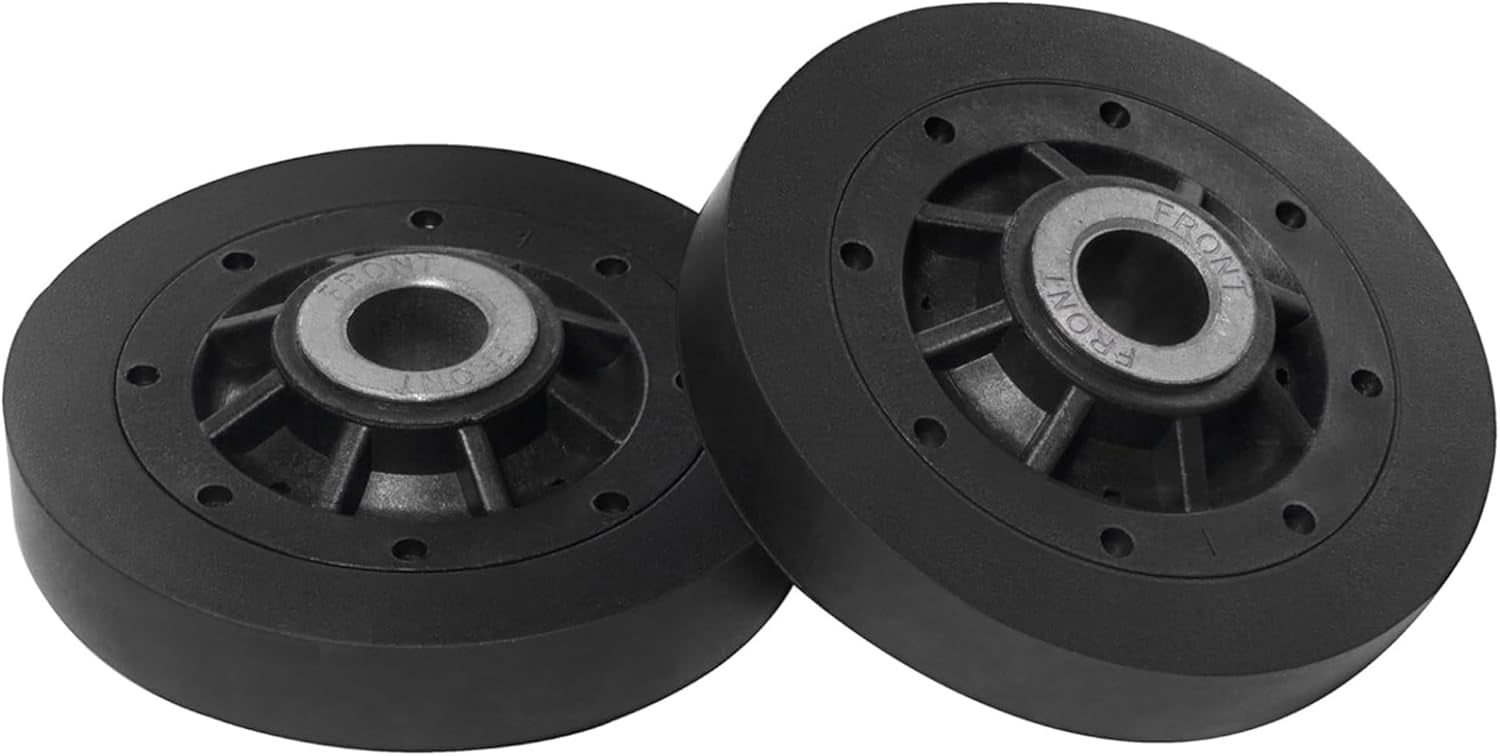 Upgraded Whole Parts Dryer Drum Support Rollers (2 PCs) Part# D510708P - Replacement & Compatible with Some Speed Queen and Alliance Dryers