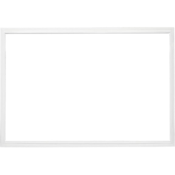 Upgraded Whole Parts Refrigerator Freezer Door Seal Gasket (Magnetic Strip Inside, White) Part# WR14X10328 - Replacement & Compatible with Some GE Refrigerators