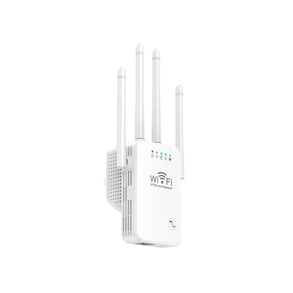 Upgraded WiFi Extender Signal Booster for Home - up to 9956 sq.ft Coverage - Long Range Wireless Internet Repeater and Signal Amplifier with Ethernet Port