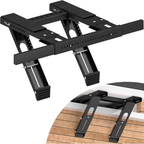 VividGreen Upgraded Window Air Conditioner Support Bracket, Universal AC Mount, No Drilling, Fits Single Or Double Hung Windows, Holds Up To 300 lbs