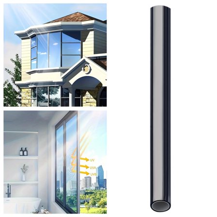 Upgraded Window Film One Way Sun Blocking Reflective Window Film B
