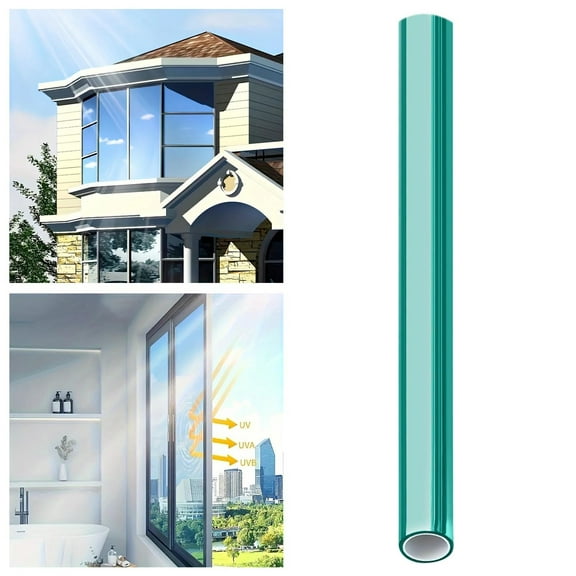 Upgraded Window Film One Way Sun Blocking Reflective Window Film C