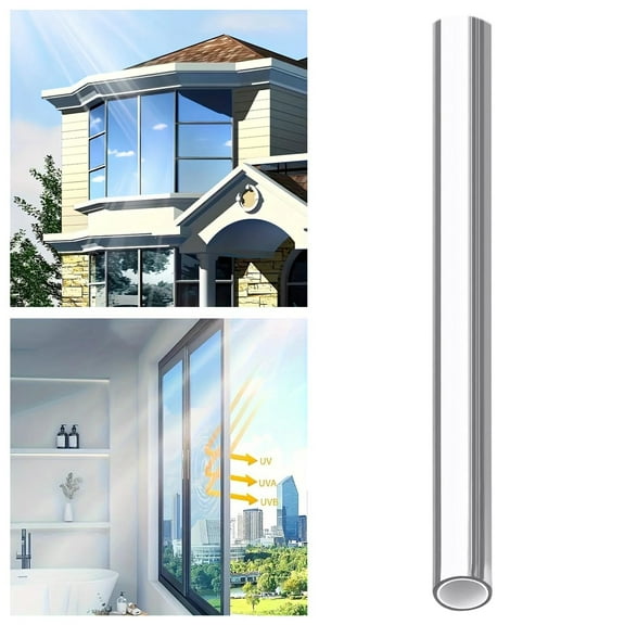 Upgraded Window Film One Way Sun Blocking Reflective Window Film E