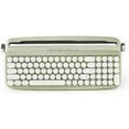 Upgraded Wireless Keyboard, Retro Keyboard Typewriter Style with