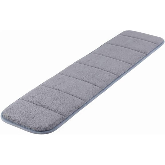 Upgraded Wrist Elbow Pad, Creatiee Memory Desktop Keyboard Arm Rest Support Mat for Office Desktop Working Gaming - Less Elbow (Long-Sized, 7.9 x 31.5 inch)(Gray)