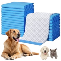Dog Pee Pads Extra Large 31"x56", 40 Count Large Puppy Training Pads with Adhesive Tabs, 6 Layers Thick, Super Absorbent, Leak-Proof, Quick-Dry, Potty Pads for Dogs and Puppies