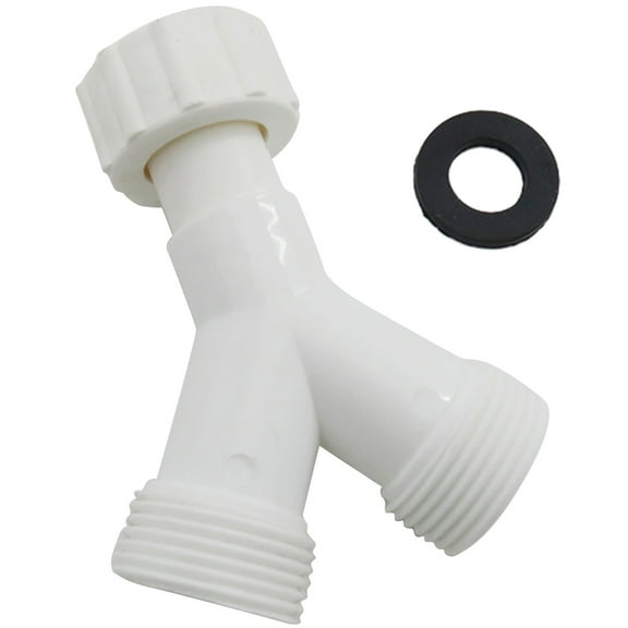 Upgraded Y Shape Connector 3/4 Hose Y Piece Splitter Connector for Washing Machine & Dishwasher Easy Install