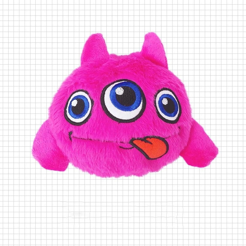 Upgraded dog toy interactive monster plush clucking ball shaking squeaking crazy bouncing toy puppy exercise electronic toy pet electric entertainment