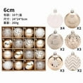 thumbnail image 1 of Upgraded&nbsp;16-Pack Champagne Gold Christmas Balls Festive Ornament Set For Christmas Tree W, 1 of 2