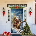 thumbnail image 1 of Upgraded&nbsp;35 X 70 Inch Christmas Door Cover - Christmas Day Door And Wall Decoration - Festival Party Decoration V, 1 of 6