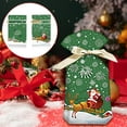 thumbnail image 1 of Upgraded&nbsp;50pc Christmas Gift Bag Drawstring Gift Bag Christmas Aluminum Foil Bag Christmas Gift Bag N, 1 of 2