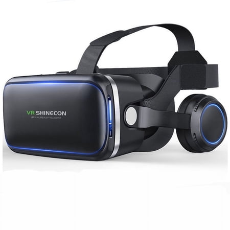 [Upgraded version]3D Magic 2024 VR Glasses, 3D Glasses Virtual Reality Headset for VR Games & 3D Movies, Eye Care System for iPhone and Android Smartphones 3D VR Glasses