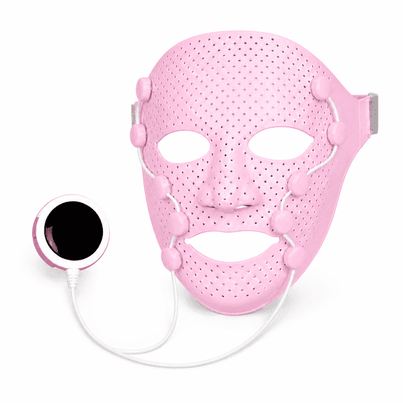 Upgraded version Facial EMS and Vibration Massager, Anti-Aging, Skin Firming, Muscle Toning, Wrinkle Reduction, 3 Modes, Silicone Mask, Rechargeable, Improves Blood Circulation and Reduces Puffiness