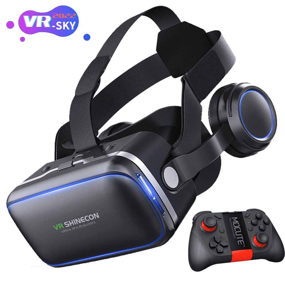 [Upgraded version]Petmoto 2023 VR Glasses with Remote Controller, 3D ...