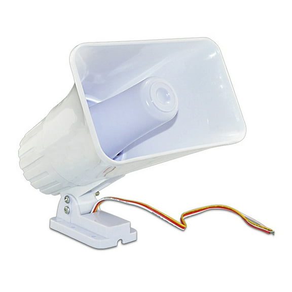 Upgrades 150dB Security Siren Alarm Fireproof 12V Wire Security Horn Security System Alarm Siren for Home Protections