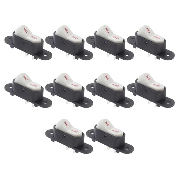 Upgrades 2 Position Rockers Power Switches Strong PA66 Housing with Brass Contacts for Electric Cookers & Rice Cookers