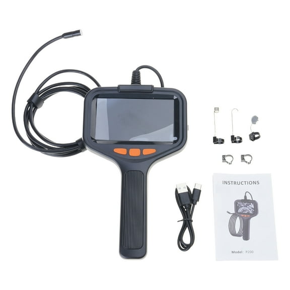 Upgrades 8mm Industrial Borescope Camera Handheld Inspection Tool for Automotive Engine cylinders Pipe Inspection