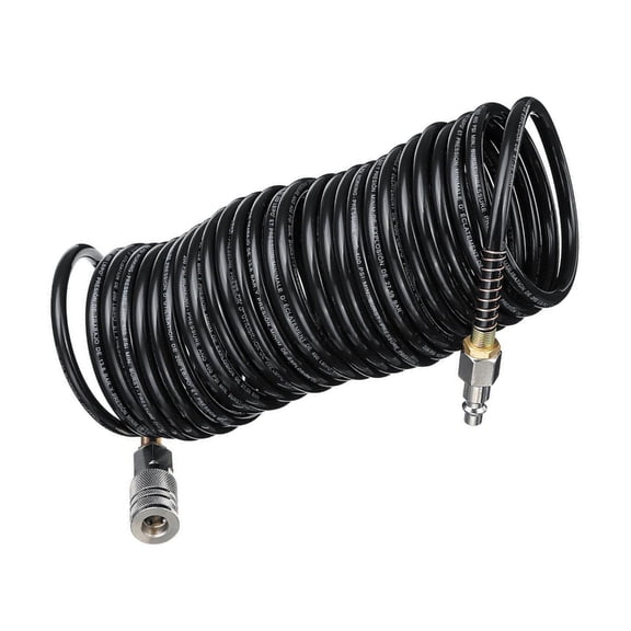 Upgrades Air Hose 5m with Quick Connectors Bend Limiters Hose Pressure Air Hsoe 6mm for Compressors & Pneumatic Tool