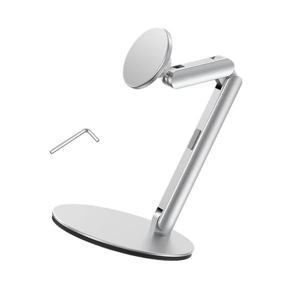 Upgrades Aluminum Phone Dock with 3 Center Rotation Base for Video Calls Typing Stability 4 to 7 Inch Smartphon