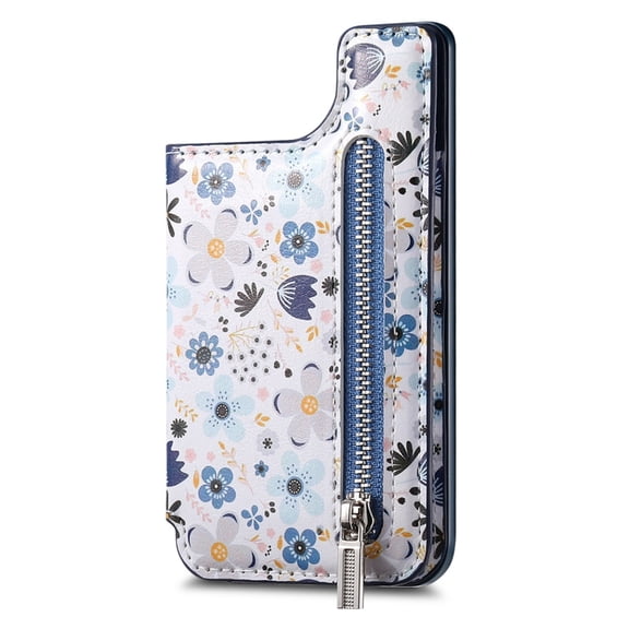 Small Protects Mobile Card Holder with Foldable Stand & Multiple Slot Secure Hold for Easy Access Organization