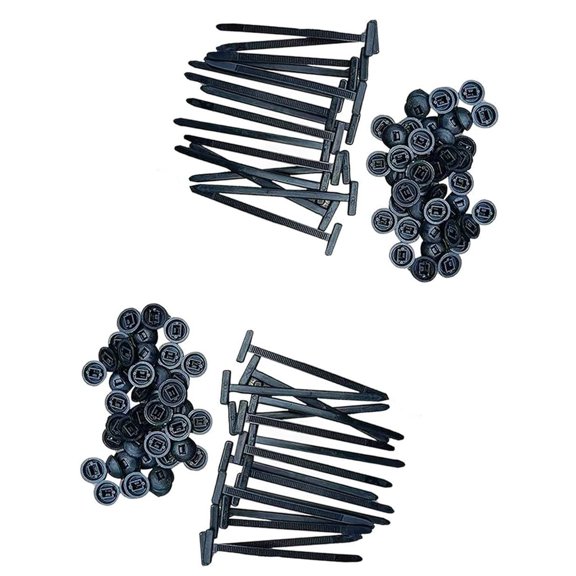 Upgrades Auto Locking Nylon Ties with Protections Waterproof Wire Clips for Automotive Industrial Applications