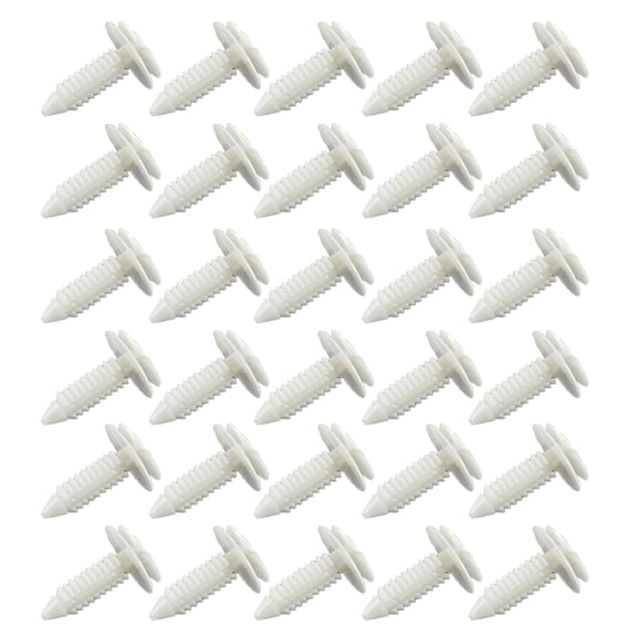 Upgrades Car Door Clip Set 30PCS Ergonomic Installation Nylon Fasteners Prevent & Movement for Automotive 363137