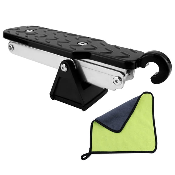 Upgrades Car Door Step for Elevated Roof Access Foldable Foot Pedal Car Rooftop Assistance Simple Installation for Car