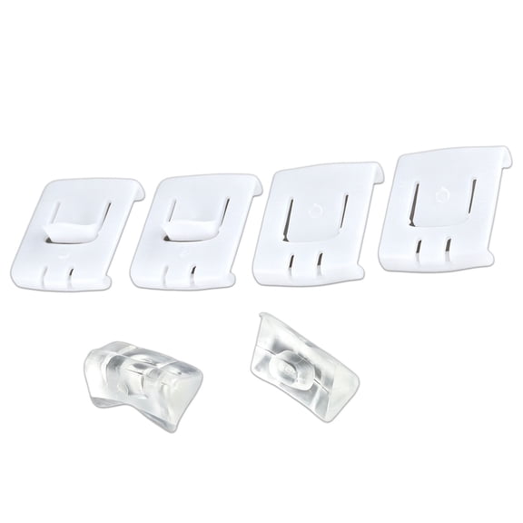 Upgrades Car Seat Guide Sliders 435881203A Seat Track Sliders 6Pcs Set For Golf MK1 Easy Installation