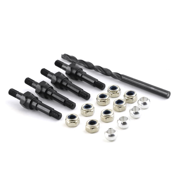 Upgrades Carbon Steel Front/Rear Shock Bracket Fixing Screws 1/5 1/7 1/8 RC for