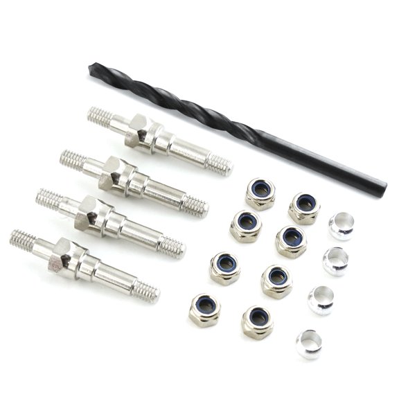 Upgrades Carbon Steel Front/Rear Shock Bracket Fixing Screws 1/5 1/7 1/8 RC for