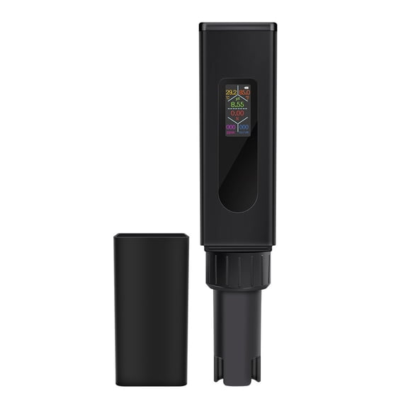 Upgrades Digital Water Tester 5 in 1 Salinities Temperature Meter Simple to Use for Hydroponics & Aquariums