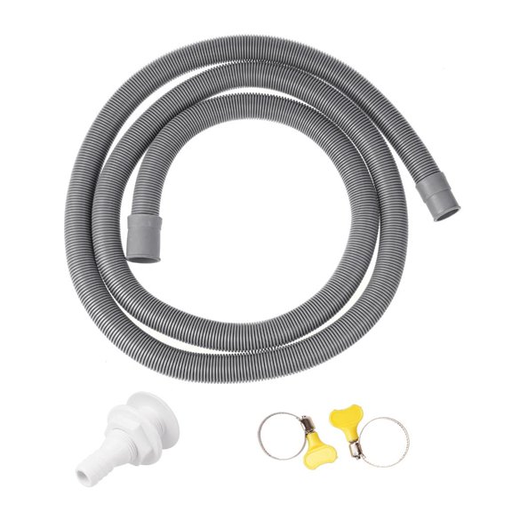 Upgrades Drain Hose Extension for Washing Machines 2M General Washing Machine Hose Drain Hose Dishwasher Extension Set