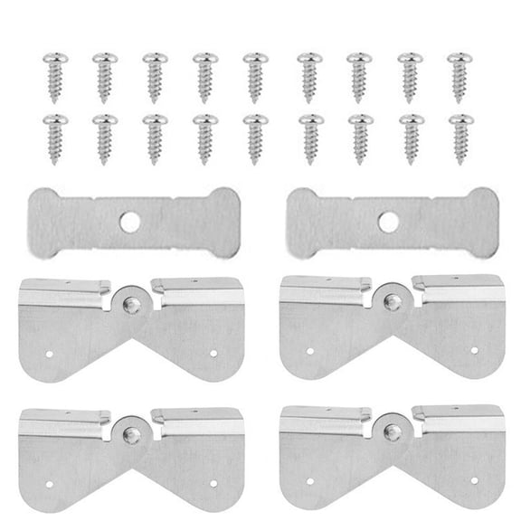 Upgrades Gutter Downspout Fliping Hinge Home Exterior Gutter Extension Hinges for Improves Drainage & Landscape Protections