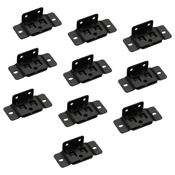 Upgrades Iron Brackets 90 Degree Right Angles Support Heavy Load Bearing Joints for Bookshelves Furniture Assembly