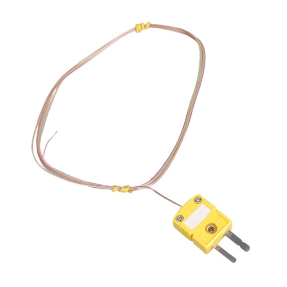 Upgrades K Type Thermocouple Wire with Coat & Plugs High Accuracy Thermocouple for Extreme Temperature Ranges