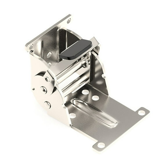 Upgrades Locking Folding Hinges 90 Degree Foldable Support Shelf Brackets for Table Bed Legs & Workbench Expansion