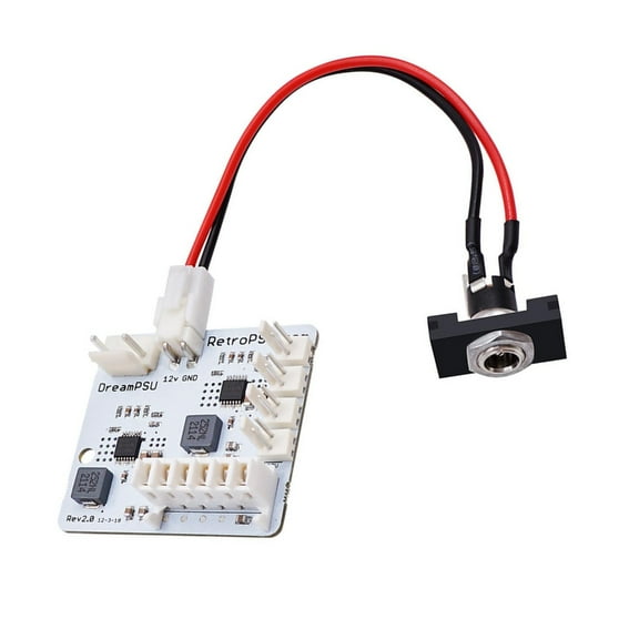 Upgrades Power Supply Board for Dream Cast Game Consoles ower Board Small Size and High Efficiency Features Accessory