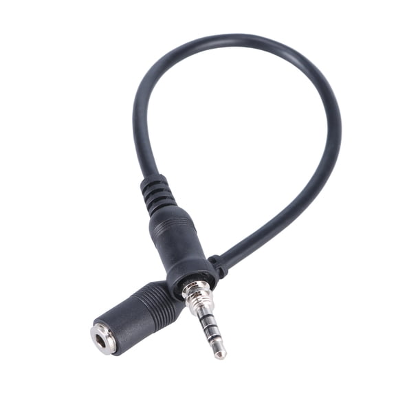 Sound Transfer Cable with 3.5mm Connector General Use 3.5mm Sound Cable 20cm Length for Various Handheld Radio Models