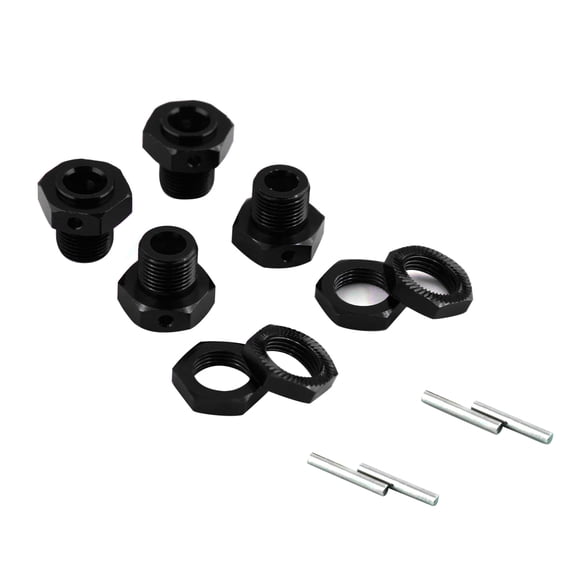 Upgrades Wheels Hubs Adapter Wheel Hex & Wheel Nut 17mm for ARRMA 1/8 4s KRATON RC Car