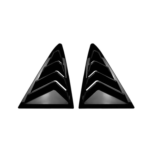 Upgrades Window Louvers Trim Stylish Window Louvers Decoration enhances Sporty Look & Personalization for Vehicle MK8