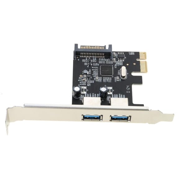 Upgrades Your Computer with PCIE to 2port USB3.2 Gen1 Converters Card, 5Gbps Speed,PCIe to 2Port USB3.2 Gen1 Expansion